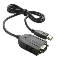 HEWLETT PACKARD HP Belkin USB to Serial Cable Adapter - 4-pin Type A Male USB to 9-pin D-Sub (DB-9) Female - 3ft