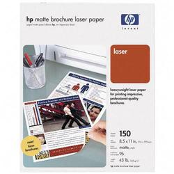 HEWLETT PACKARD HP Brochure Laser Paper - Letter - 8.5 x 11 - 160g/m - Matte - 150 x Sheet - White (Q6543A)