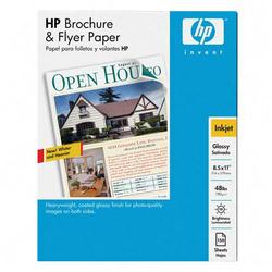 HEWLETT PACKARD HP Color Laser Brochure Paper - Letter - 8.5 x 11 - 44lb - Glossy - 250 x Sheet - Bright White