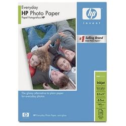 HEWLETT PACKARD HP Everyday Photo Paper - Letter - 8.5 x 11 - 165g/m - Semi Gloss - 25 x Sheet
