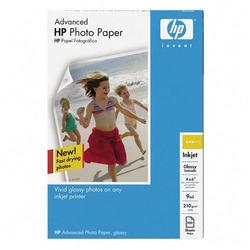 HEWLETT PACKARD HP (Hewlett-Packard) Advanced Glossy Photo Paper, 100 sheets, 4 x 6