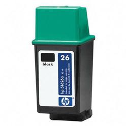 HEWLETT PACKARD - INK SAP HP No. 26 Black Ink Cartridge - Black (51626A)
