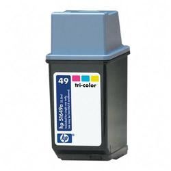 HEWLETT PACKARD - INK SAP HP No. 49 Tri-color Ink Cartridge - Cyan, Magenta, Yellow (51649A)