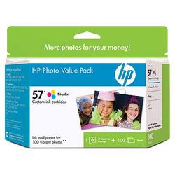 HEWLETT PACKARD HP No. 57 Tri-Color Ink Cartridge - 391 Pages - Cyan, Magenta, Yellow