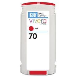 HEWLETT PACKARD - INK SAP HP No. 70 Twin Pack Red Ink Cartridge For Z3100 Series Printers - Red