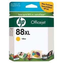 HEWLETT PACKARD - INK SAP HP No.88 Yellow Ink Cartridge For OfficeJet Pro K550 Series - Yellow