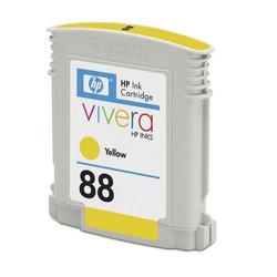 HEWLETT PACKARD HP No. 88 Yellow Ink Cartridge with Vivera Ink For Officejet Pro K550 Series Printers - Yellow