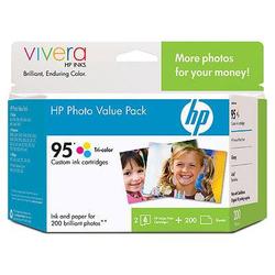 HEWLETT PACKARD HP No. 95 Tri-color Ink Cartridge For Photosmart 385, 475 and Officejet 6200 Series Printers - Cyan, Magenta, Yellow