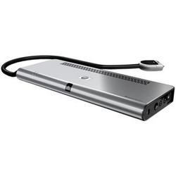 HP Notebook QuickDock - 6 x USB, 1 x Network, 1 x VGA, 1 x S-Video Out, 1 x Composite Video Out, 1 x Component Video Out, 1 x Headphone, 1 x S/PDIF, 1 x Microph