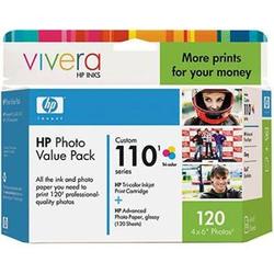 HEWLETT PACKARD - MEDIA SAP HP Photo Value Pack - Sheet, Cartridge