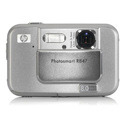 HP - HP CAMERA HP Photosmart R847 8 Megapixel Digital Camera with 3x Optical Zoom