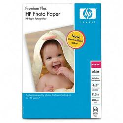 HEWLETT PACKARD HP Premium Plus Photo Paper - 4 x 6 - Satin Matte - 60 x Sheet (Q2506A)