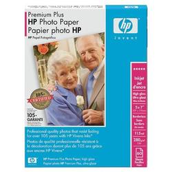 HEWLETT PACKARD HP Premium Plus Photo Paper - 5 x 7 - Glossy - 60 x Sheet