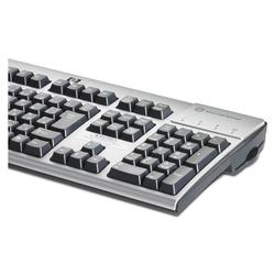 HEWLETT PACKARD HP Smart Card Keyboard - USB - Carbonite Black, Silver