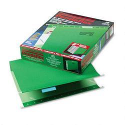Esselte Pendaflex Corp. Hanging Box Bottom Folder with InfoPocket, Bright Green, Letter, 2 Cap., 25/Box (ESS4152X2BGR)