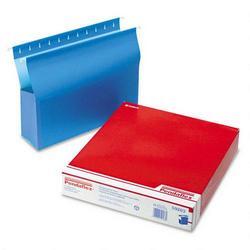Esselte Pendaflex Corp. Hanging Box Bottom Folders with Sides, Blue, Letter, 3 Capacity, 25/Box (ESS59203)