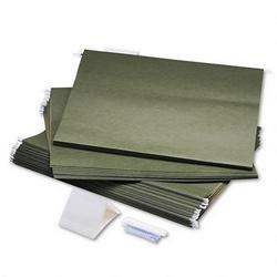 Safco Products Hanging File Folders for Rolling Project File, 18 x 14, Green, 25 per Box (SAF5038)