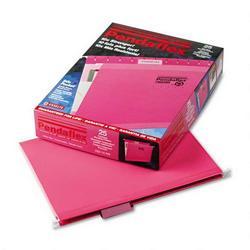 Esselte Pendaflex Corp. Hanging Folder, Reinforced with InfoPocket®, Pink, 1/5 Tab, Letter, 25/Box (ESS415215PIN)
