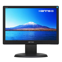 HANNSPREE HannsG HW-173DBB - 17 Widescreen LCD Monitor - 500:1, 8ms, 1440 x 900, DVI