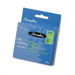 Swingline/Acco Brands Inc. Heavy-Duty Staples (S.F.® 13), 1/2 Leg, 90 Sheet Capacity,1,000/Box (SWI35312)
