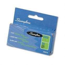Swingline/Acco Brands Inc. Heavy-Duty Staples (S.F.® 13), 1/4 Leg, 25 Sheet Capacity,1000/Box (SWI35314)