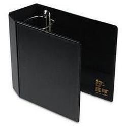 Avery-Dennison Heavy-Duty Vinyl EZD® Reference Binder with Finger Hole, 5 Cap., Black (AVE79986)