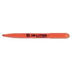 Avery-Dennison Hi-Liter® Pen Style Highlighter, Fluorescent Orange Ink (AVE23595)