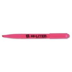 Avery-Dennison Hi-Liter® Pen Style Highlighter, Fluorescent Pink Ink (AVE23592)