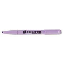 Avery-Dennison Hi-Liter® Pen Style Highlighter, Fluorescent Purple Ink (AVE23596)