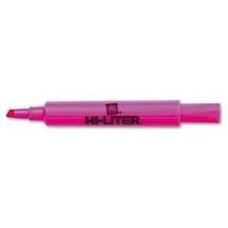 Avery-Dennison Hi-Liter reg Fluorescent Desk Style Highlighter, Fluorescent Pink Ink (AVE24010)