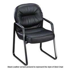 HON Hon 2090 Series Pilllow-soft Burgundy Leather Guest Chair