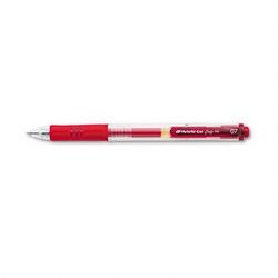Pentel Of America Hybrid® Gel Grip RTX Roller Ball Pen, 0.7mm Point, Refillable, Red Ink (PENK157B)