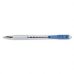 Pentel Of America Hybrid® Gel Roller Ball Pen, 0.4mm Point, Refillable, Blue Ink & Barrel (PENK178C)