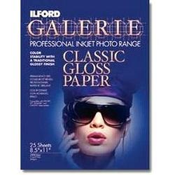 Ilford ILFORD Galerie Classic Gloss Paper - Letter - 8.5 x 11 - 240g/m - Glossy - 25 x Sheet