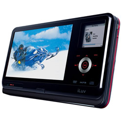 Iluv ILUV 8.4 LCD Portable DVD with iPod Dock