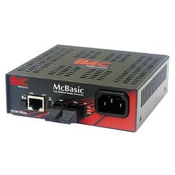 IMC NETWORKS CORP. IMC McBasic UTP to Coaxial Media Converter RoHS Complaint - 1 x RJ-45 , 1 x BNC - 10Base-T, 10Base-2