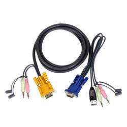 IOGEAR Multimedia USB KVM Cable - 10ft