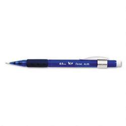 Pentel Of America Icy™ Mechanical Pencil, 3mm Fixed Sleeve, .5mm Lead, Transparent Blue Barrel (PENAL25TC)