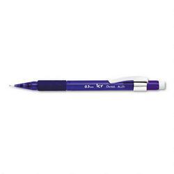 Pentel Of America Icy™ Mechanical Pencil, 3mm Fixed Sleeve, .5mm Lead, Transparent Violet Barrel (PENAL25TV)