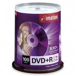 IMATION ENTERPRISES CORP Imation 16x DVD+R Media - 4.7GB - 100 Pack