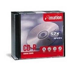 IMATION ENTERPRISES CORP Imation 52x CD-R Media - 700MB - 20 Pack