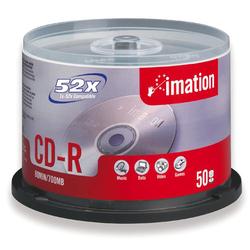 IMATION ENTERPRISES CORP Imation 52x CD-R Media - 700MB - 50 Pack (17301)