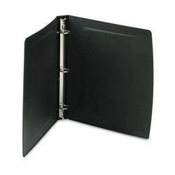 Wilson Jones/Acco Brands Inc. Impact® Round Ring Poly Binder with Snap-In Label Holder, 1 Capacity, Black (WLJ43473)