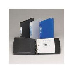 Wilson Jones/Acco Brands Inc. Impact® Round Ring Poly Binder with Snap-In Label Holder, 1 Capacity, Clear (WLJ43474)