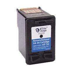 Elite Image Inkjet Printer Cartridge, 450 Page Yield, Black Ink (ELI75229)