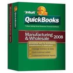 Intuit QuickBooks Premier 2008 Manufacturing and Wholesale Edition - Complete Product - 1 User - Retail - PC