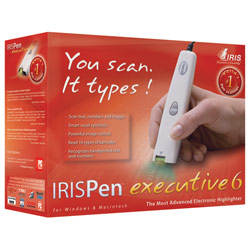 Iris Pen Executive 6 Advanced Electronic Highligher - 1 x USB - PC, Mac