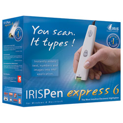 Iris Pen Express 6 Intuitive Electronic Highligher - 1 x USB - PC, Mac