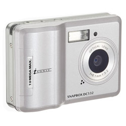 SAMSONIC TRADING CO. Isonic Snapbox DC532 Digital Camera - 5.03 Megapixel - 5x Digital Zoom - 2.4 Active Matrix TFT Color LCD
