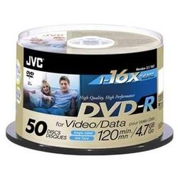 Jvc JVC 16x DVD-R Media - 4.7GB - 50 Pack